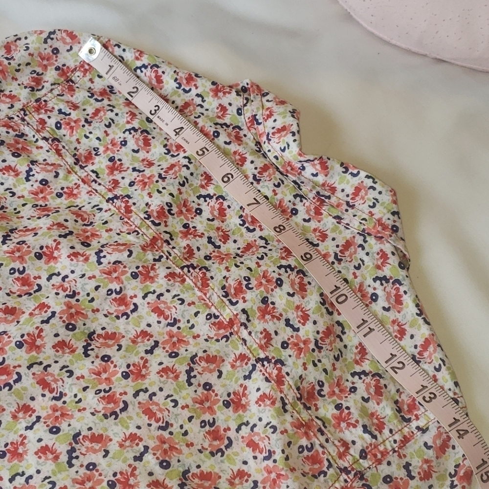 Abercrombie floral blouse #010 - Picture 9 of 9